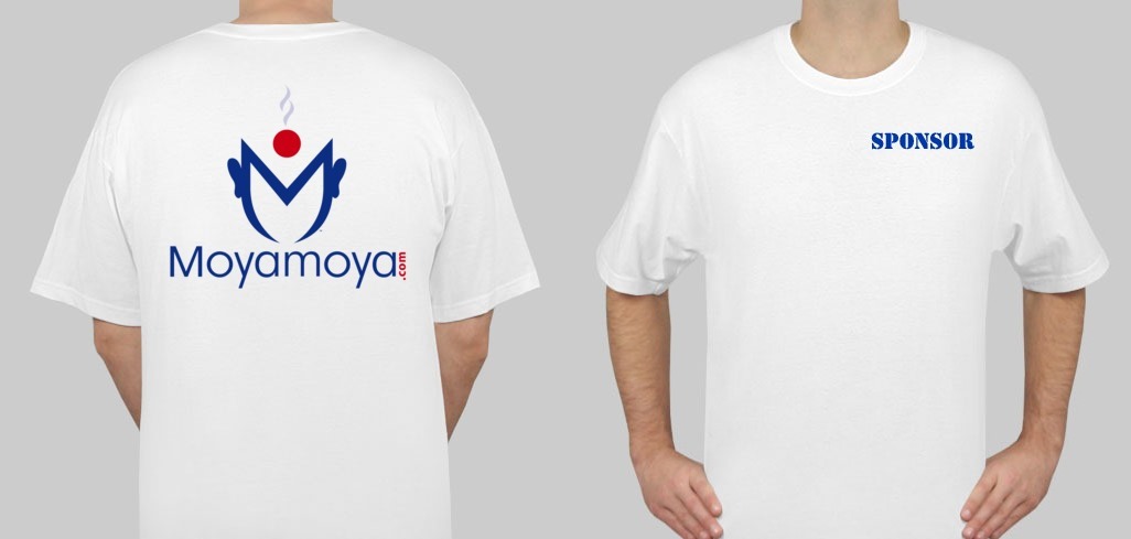 Moyamoya.com SPONSOR T-Shirt